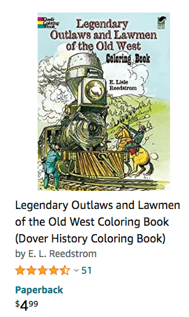 Old West Coloring Book