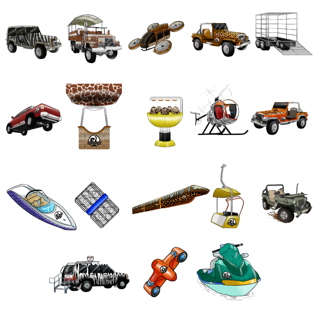 Dinosaur Vehicles