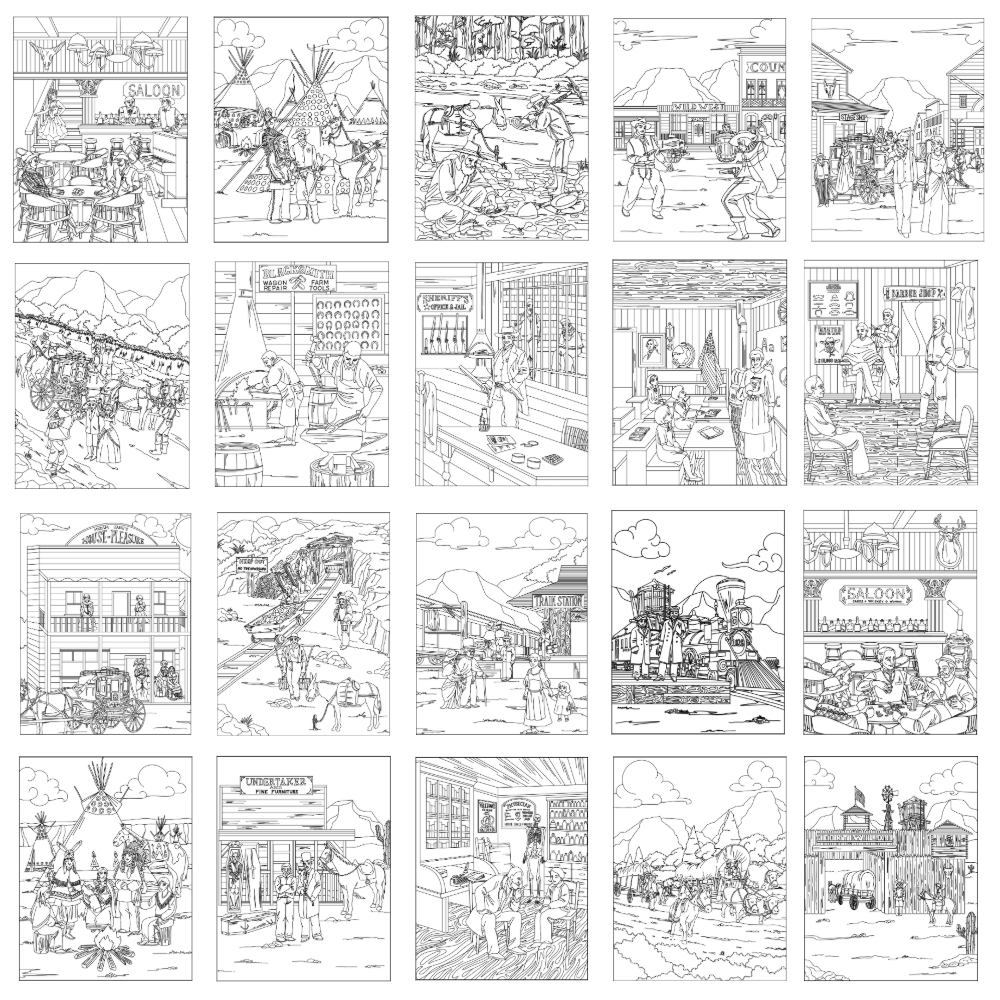 Wild West Complete pages