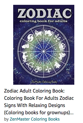 Zodiac coloring book