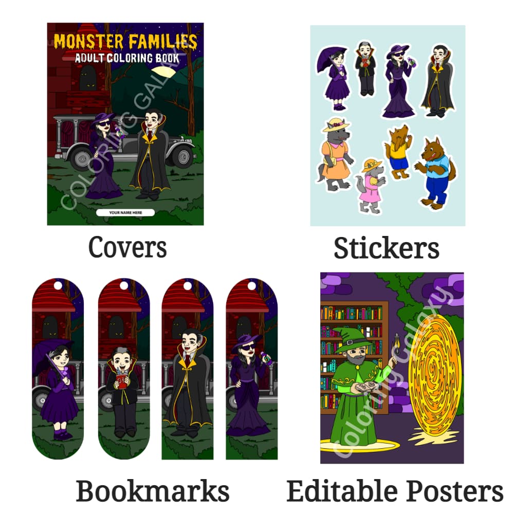 Monster Pages Pack