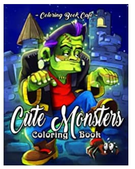 Cute Monsters Coloring Book