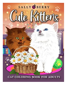 Cute Kittens Coloring Book