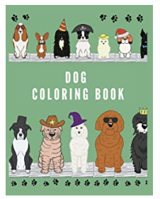 Dogs coloring book